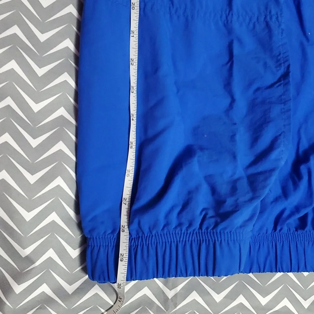 Crazy Shirts Pullover Nylon Jacket Lightweight Qtr Zip Pebble Beach Logo LG Golf - Picture 7 of 8